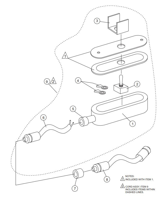 Remote Control Cable Assembly Parts-C-30HDNI