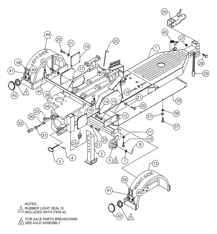 Frame Assembly Parts-C-30HDNI