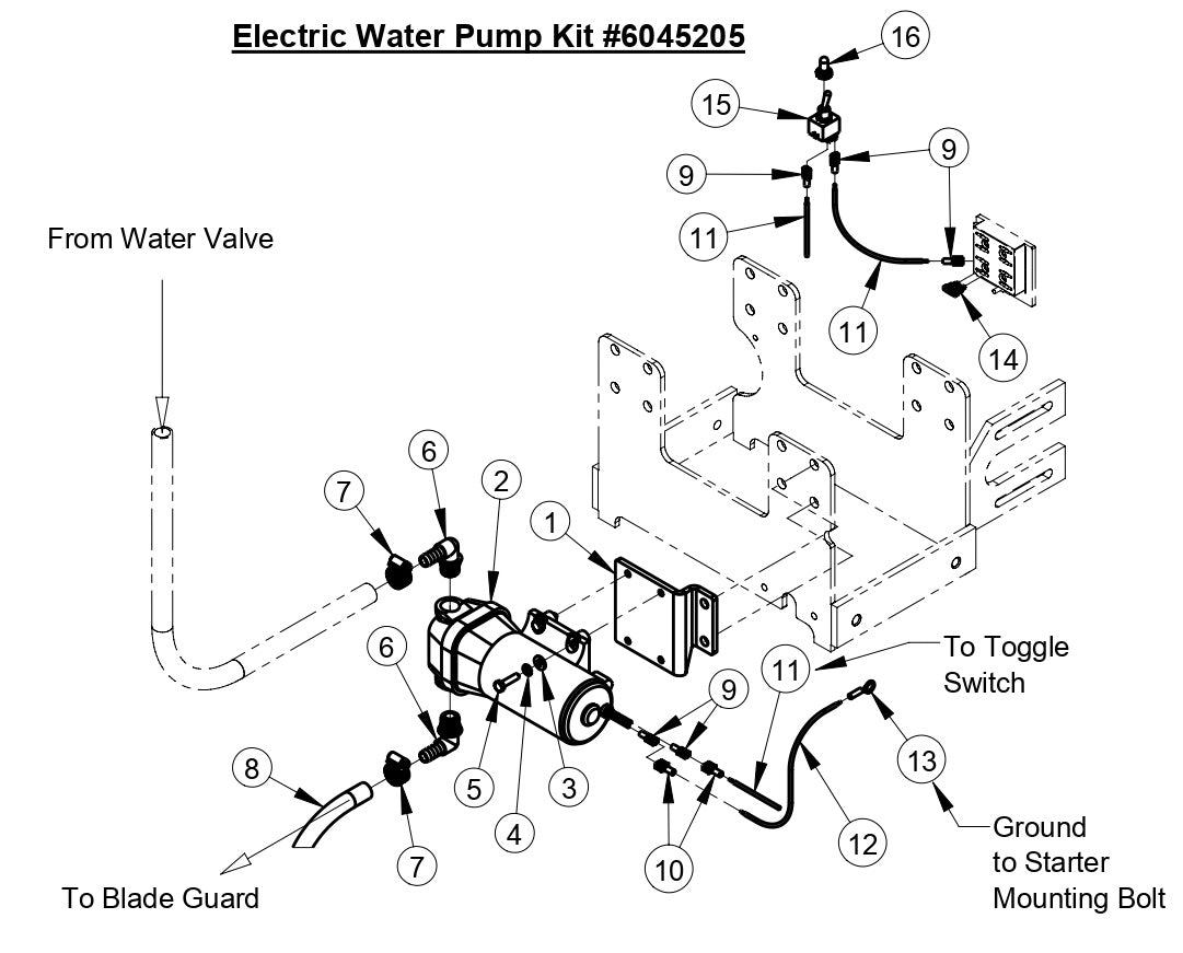 CC4144D Electric Water Pump Kit