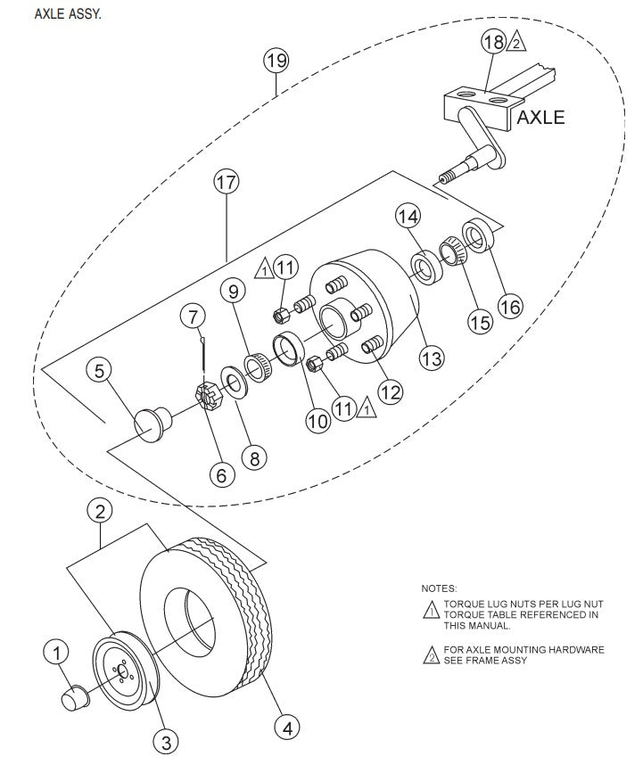 C30HDZ PUMP — Axle Assembly Parts By Multiquip