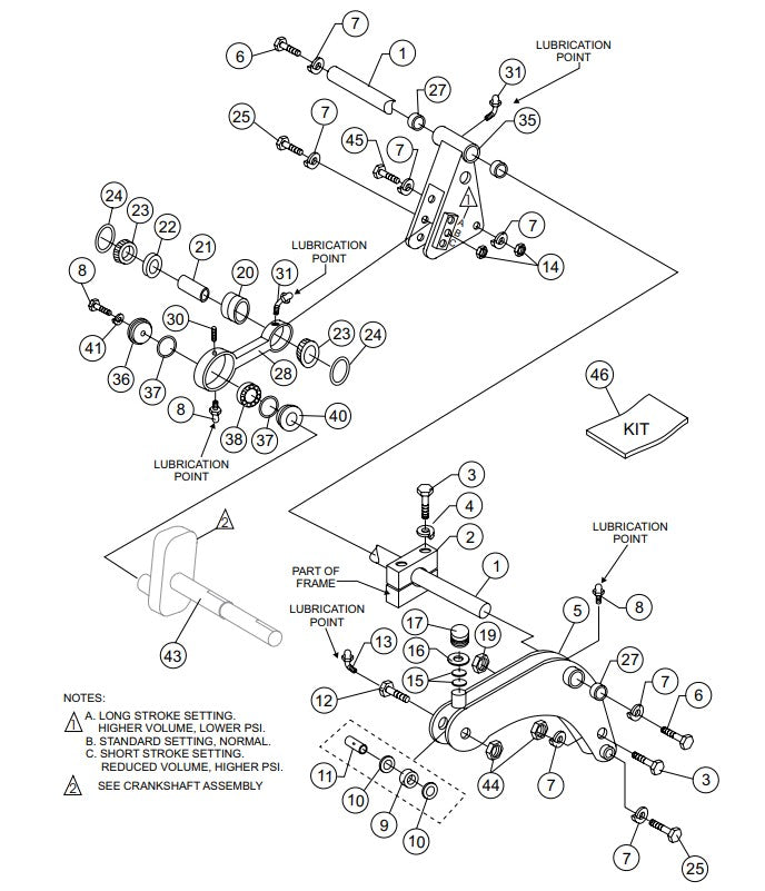 Rocker Assembly Parts-C30HDNI ZENITH FUEL INJECTION