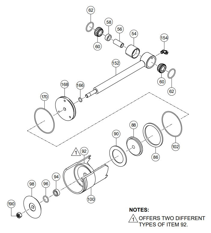 C30HDGA Pump Connecting Rod Drive Side Assembly Parts By Multiquip