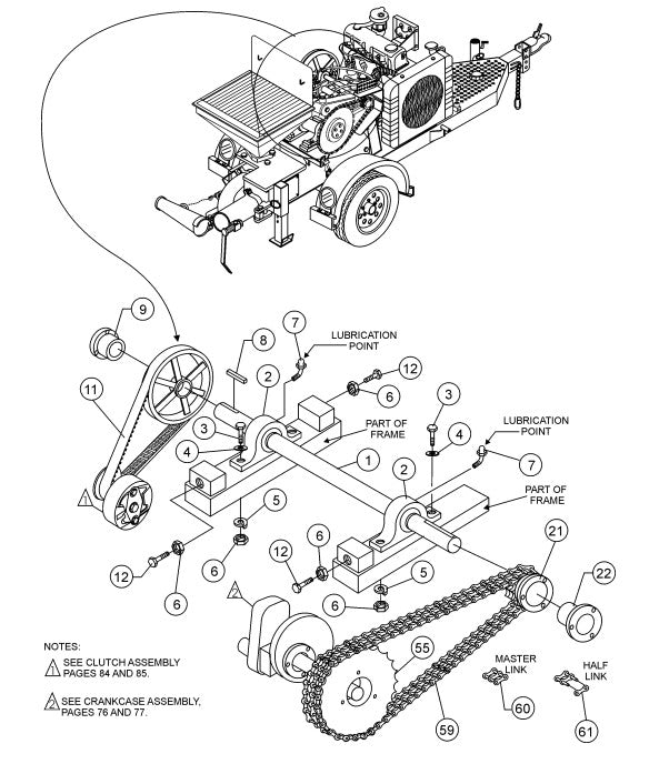 Countershaft Assembly Parts-C30HDNI ZENITH FUEL INJECTION