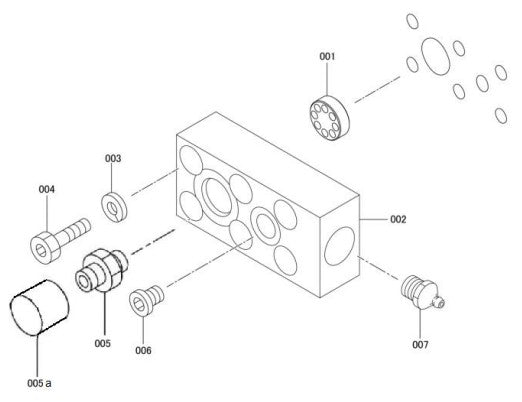 Port Block Parts for Fx800QtV