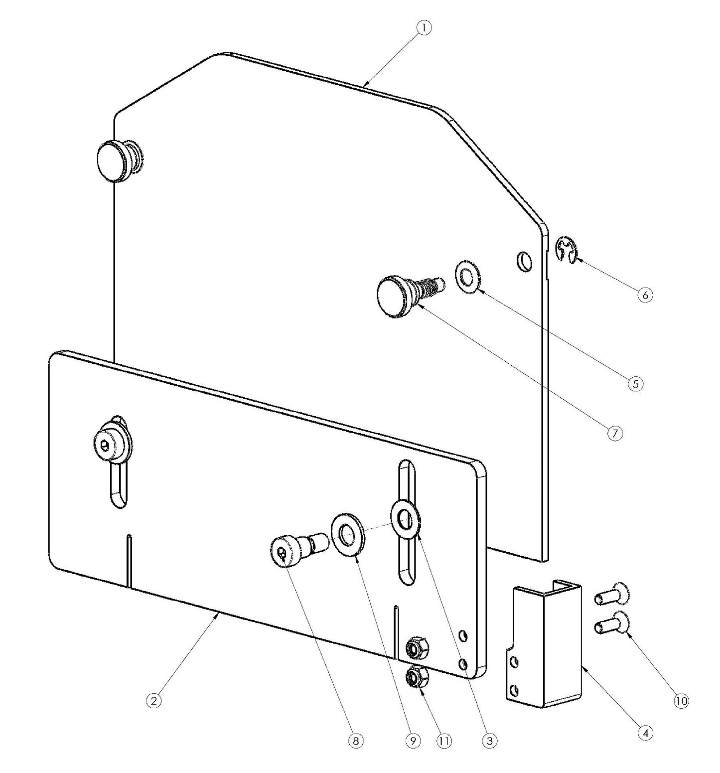 Soff Cut 2000E, 2009-30 Blade Block Cover Assembly Parts by Husqvarna