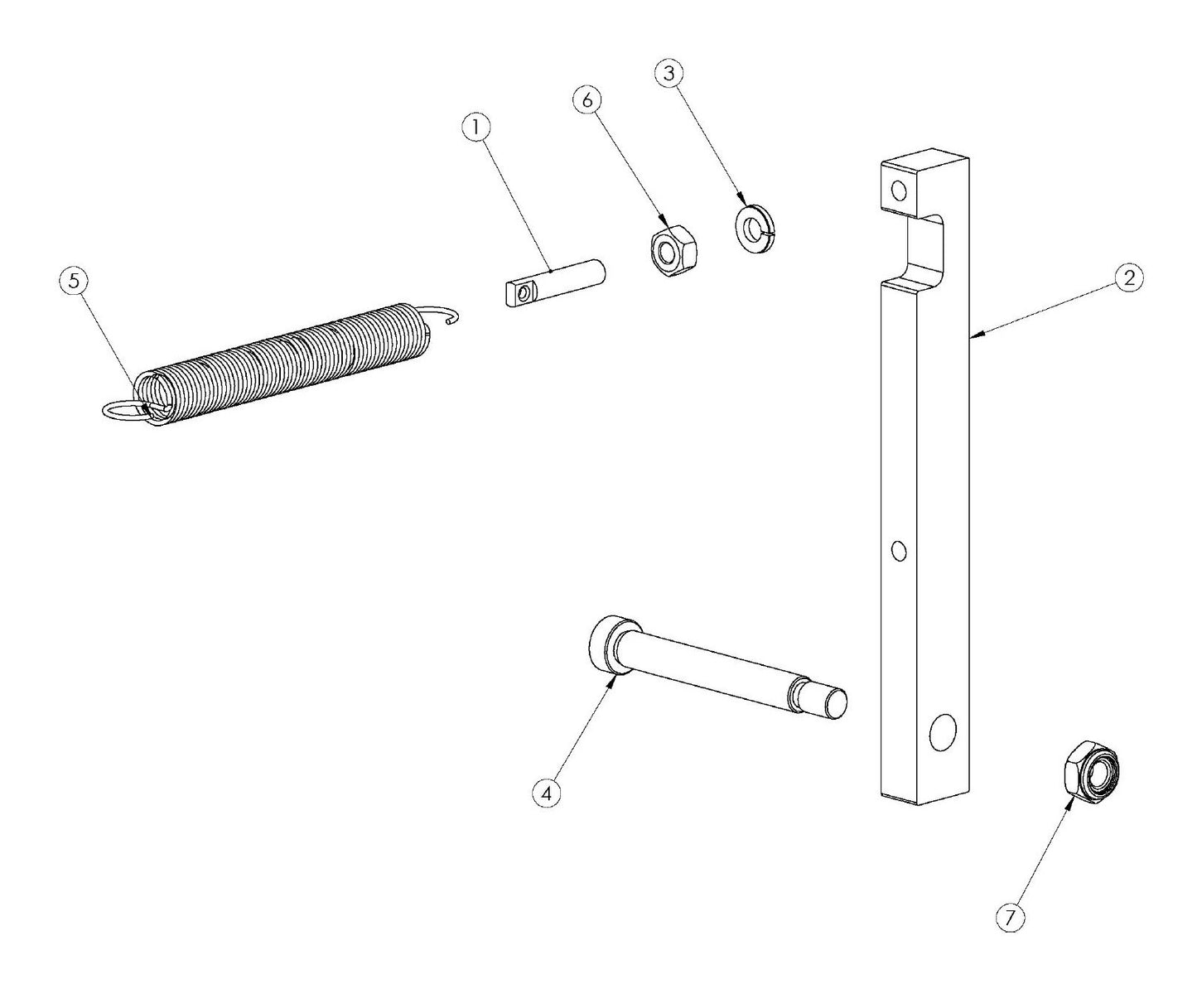 Soff Cut 2000E, 2009-30 Blade Release Arm Assembly Parts by Husqvarna