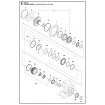 Feeding Gears - Feed Motor Slip Clutches Parts For WS 442 HF By Husqvarna