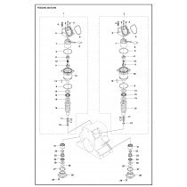 Feeding Motors Parts For WS 482 HF By Husqvarna