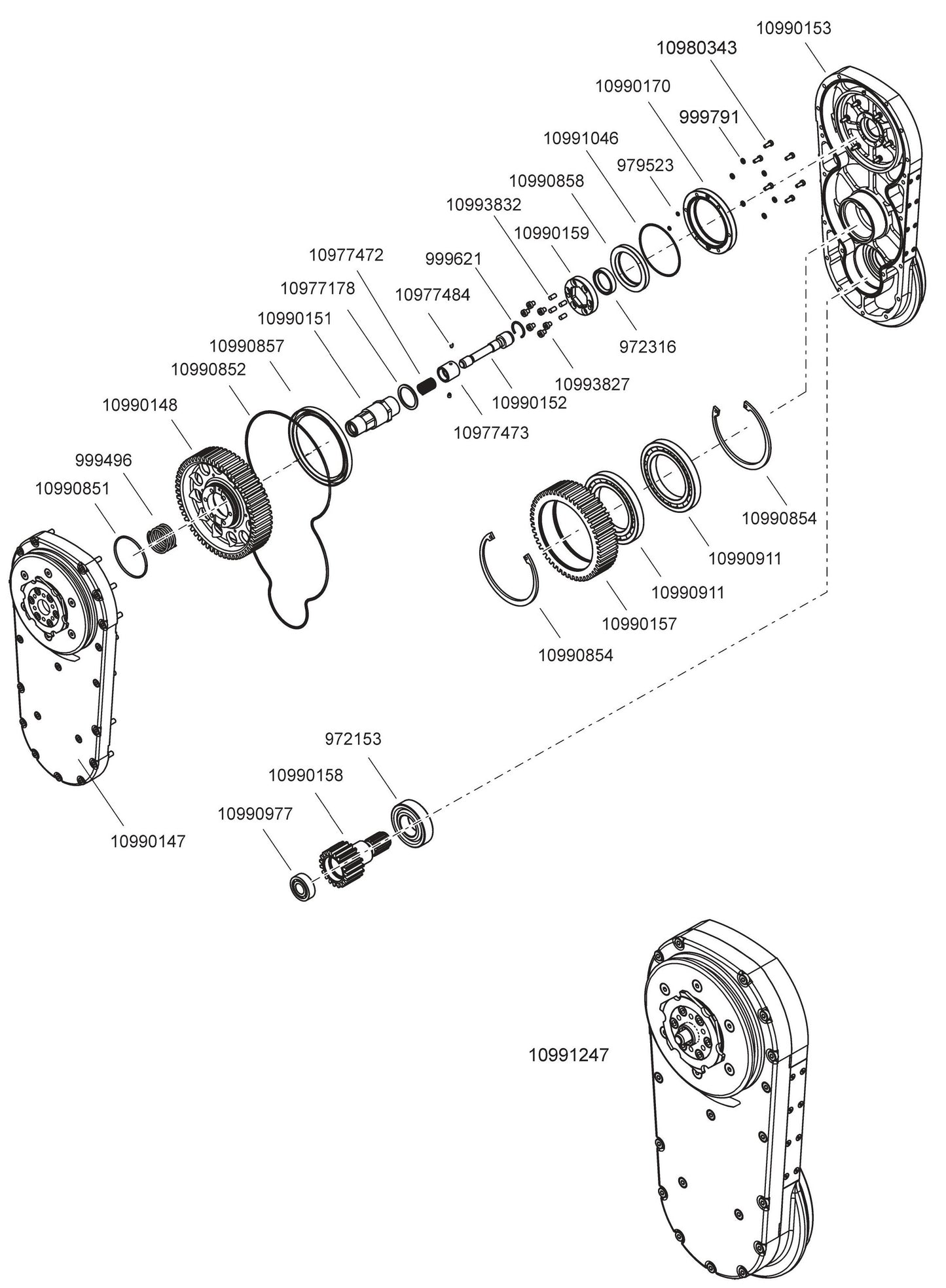 WSE2226 FIG(6) Core Cut Wall Saw Parts By Diamond Products