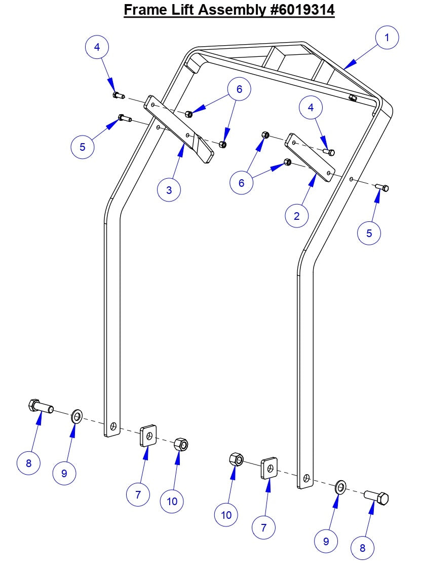 CC6561 Frame Lift Assembly