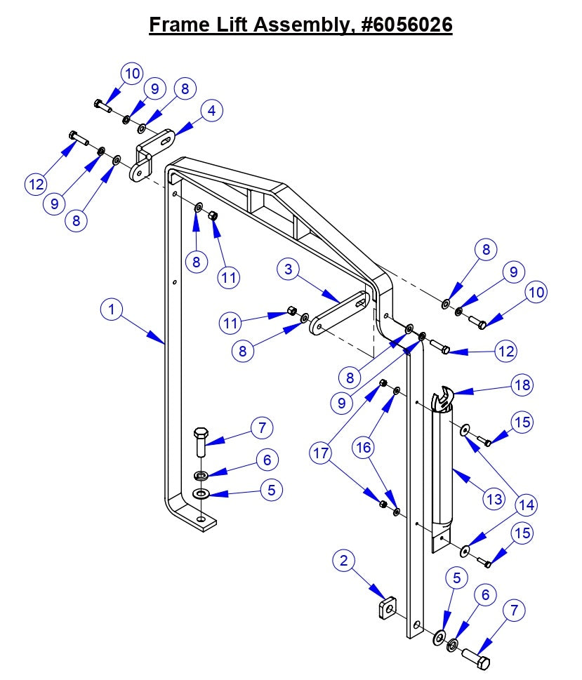 CC5555GK Frame Lift Assembly