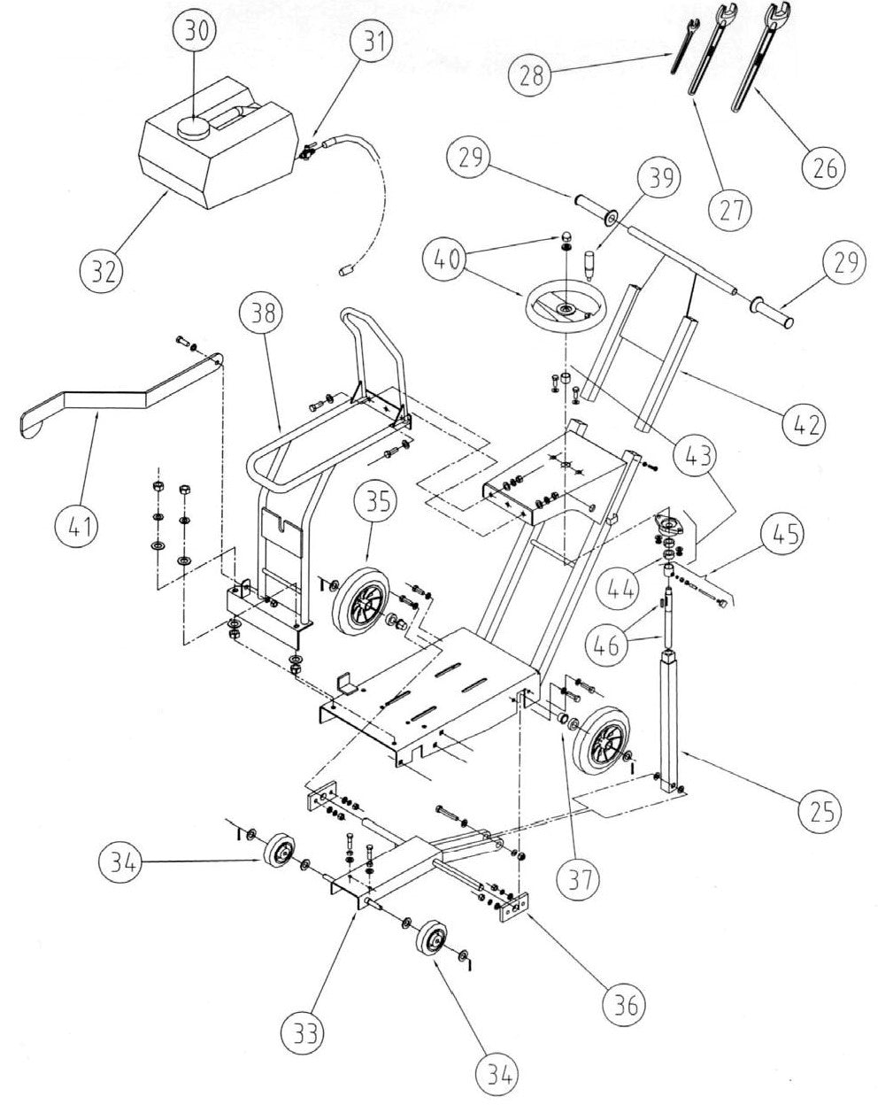 C13E Frame Assembly Parts By Norton Clippers