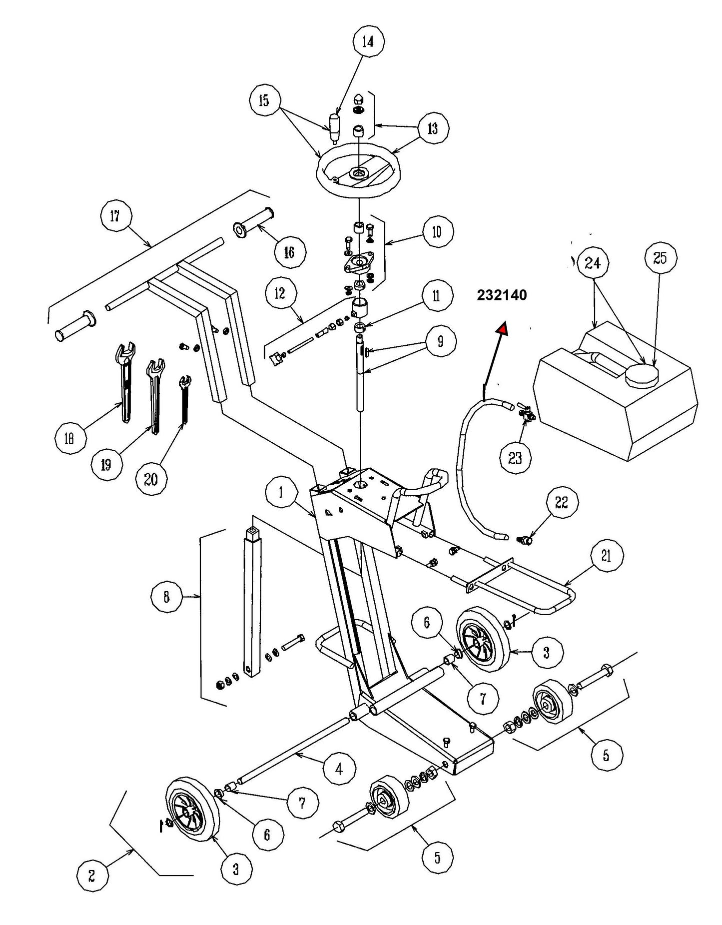 PC13 Frame Assembly Parts By Norton Clippers