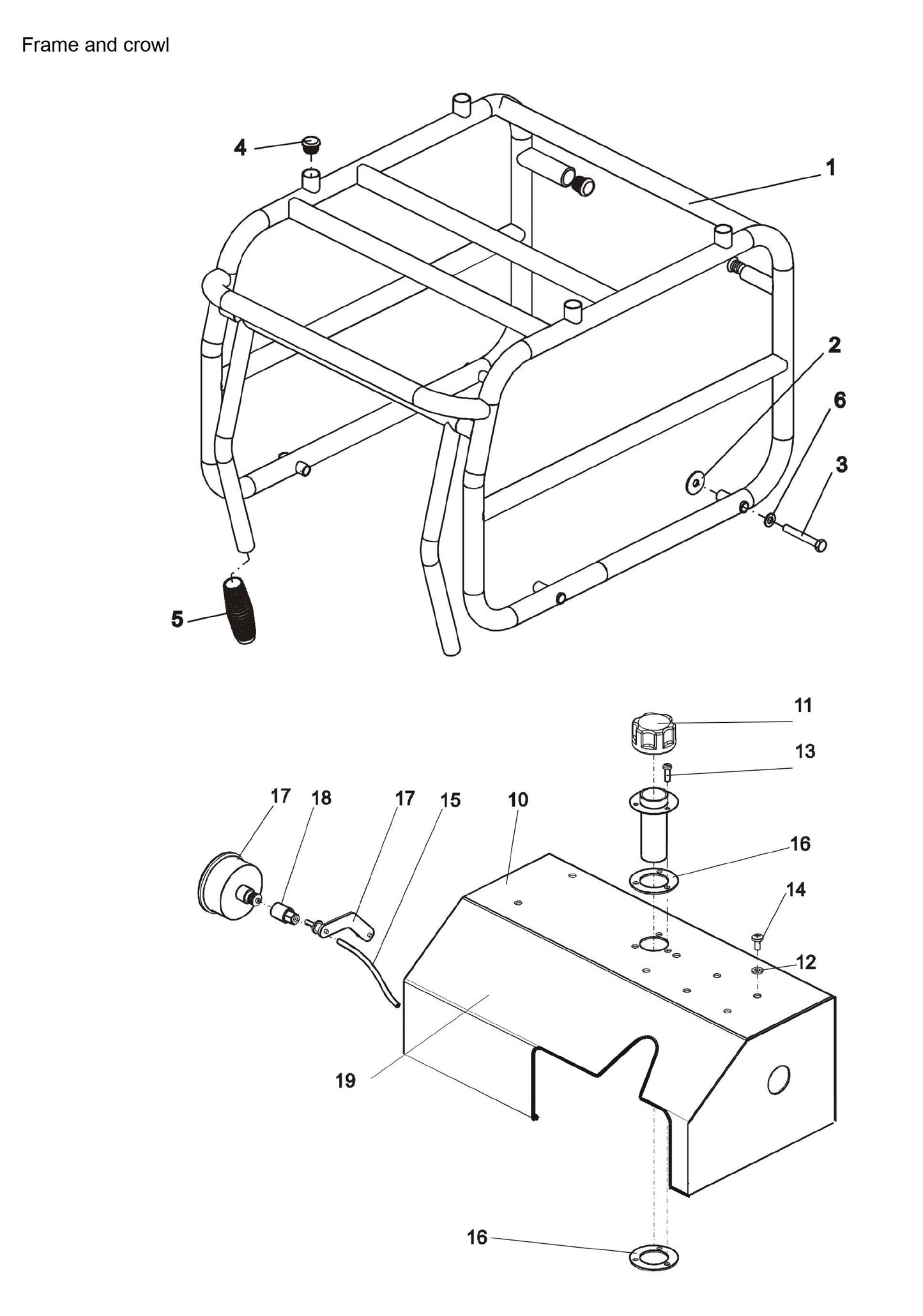 LP 18 Twin E PAC Frame And Crowl
