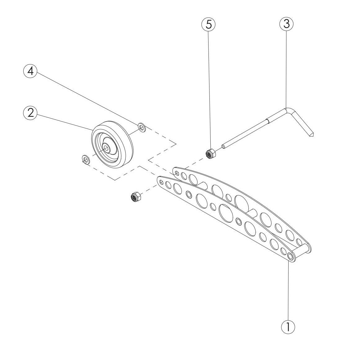 GC55 And GC25E Front Pointer Assembly Parts By Norton Clippers