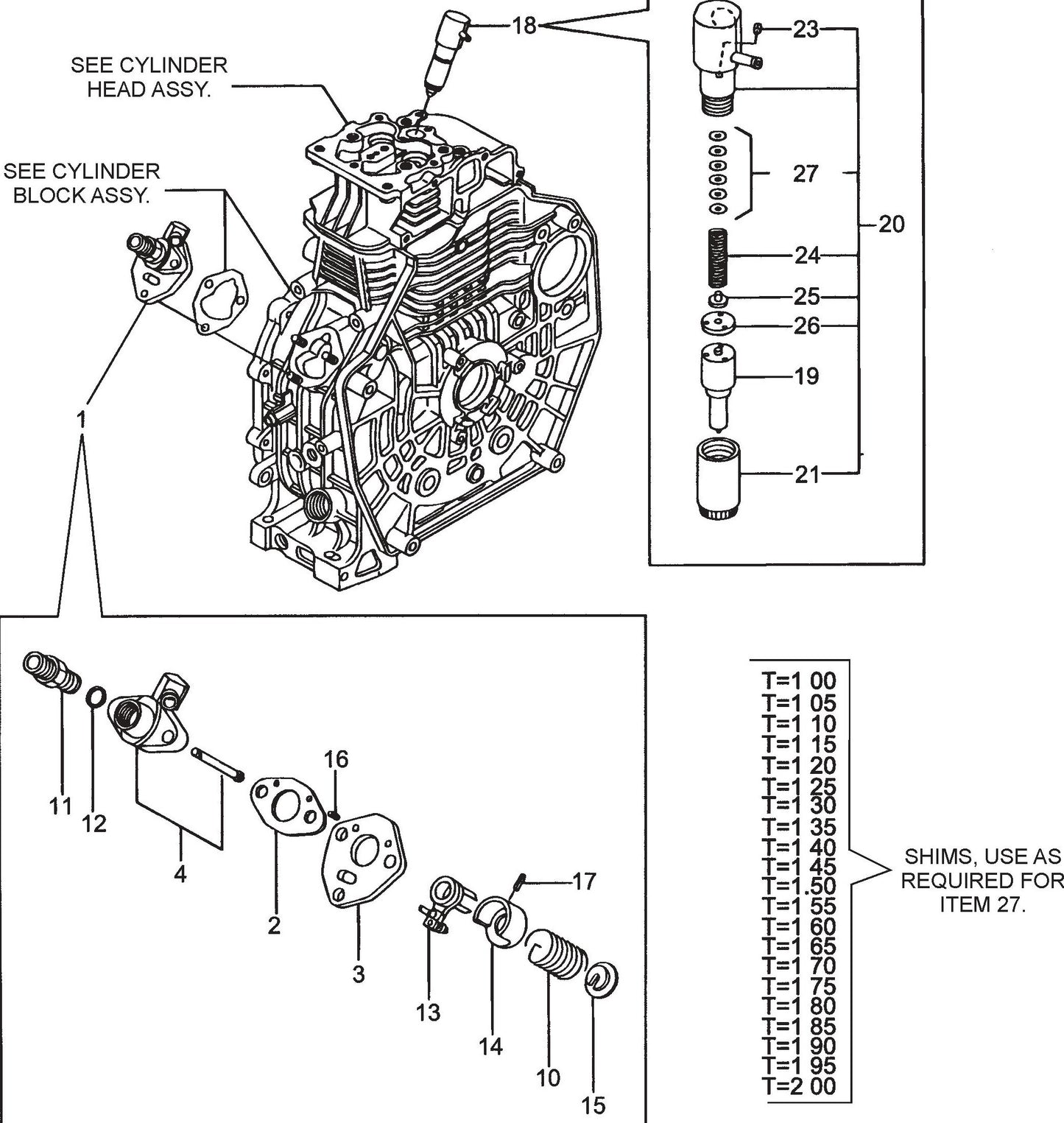 MVH206D L70V6GF1R1AA Fuel Injection Pump Assembly Parts