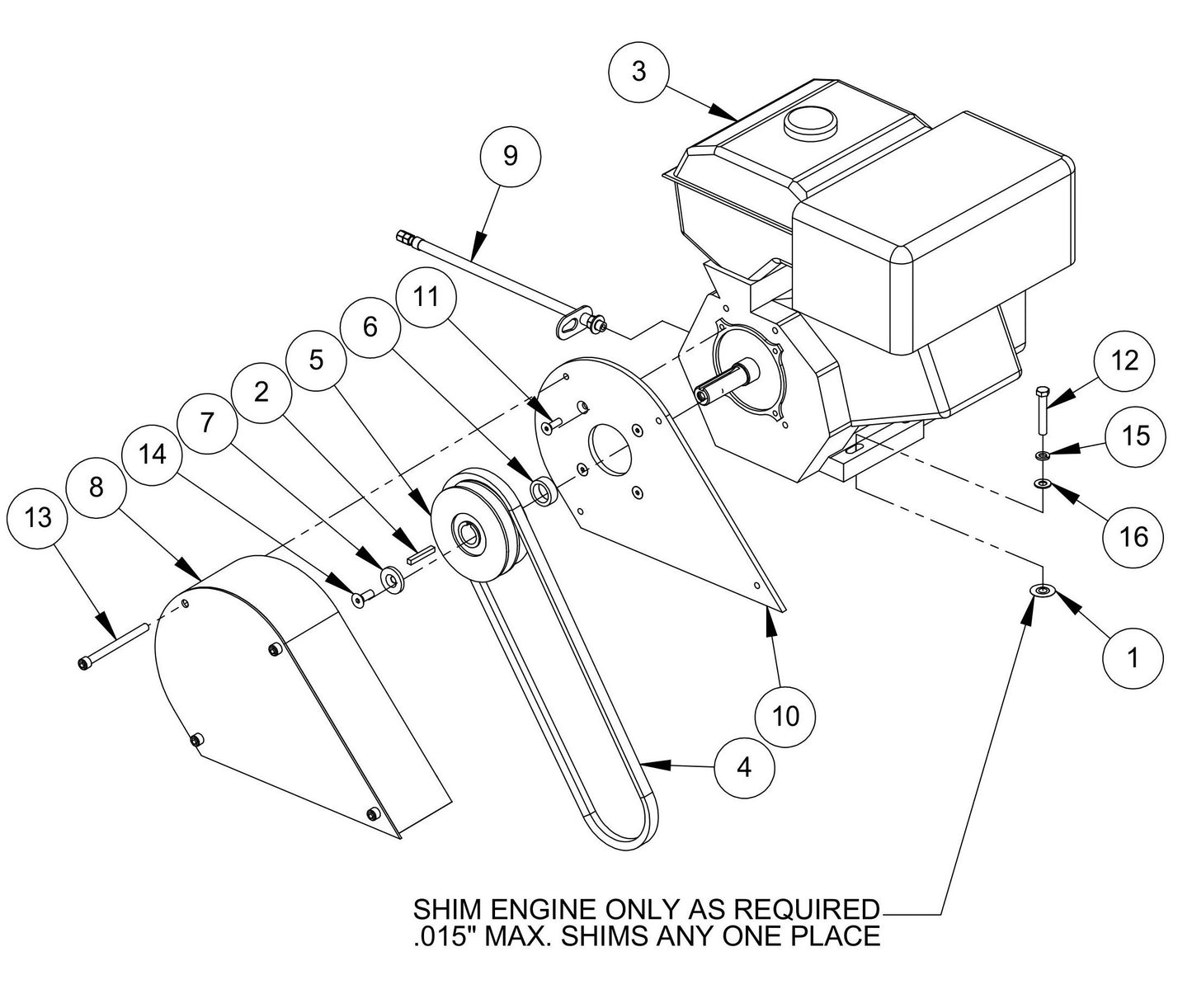 GPR135 Gasoline Engine Assembly Reversible Plate Compactor Parts By MBW