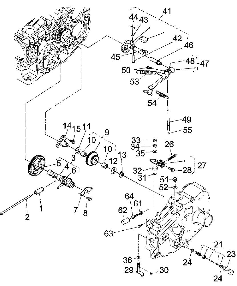 Governor Assembly Parts For MRH601DS KUBOTA EA330 Engine Vibratory Rollers By Multiquip