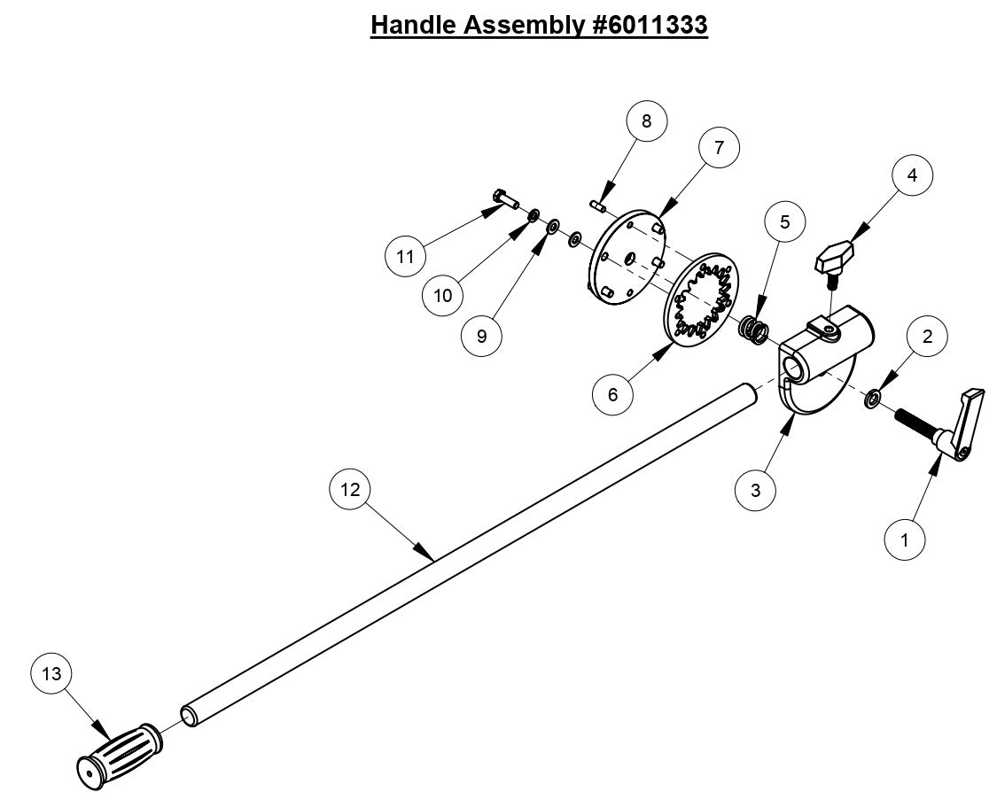 CC4144D Handle Assembly