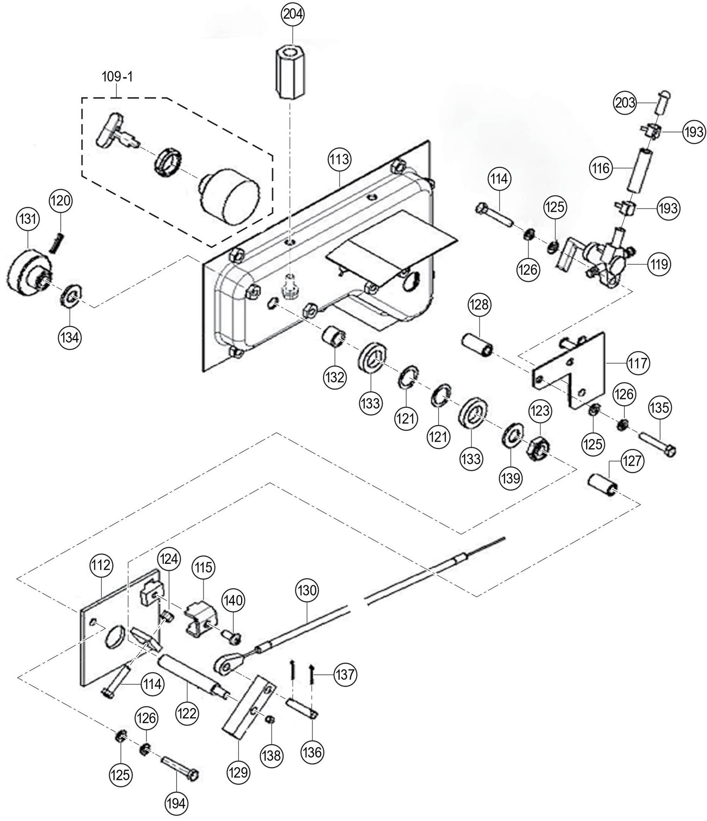 QP3TS Heat Exchanger Assembly Parts By Multiquip