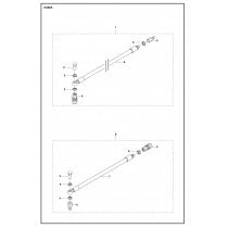 Hoses Parts For WS 482 HF By Husqvarna