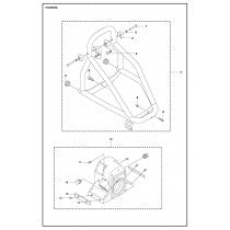 Housing Parts For WS 482 HF By Husqvarna