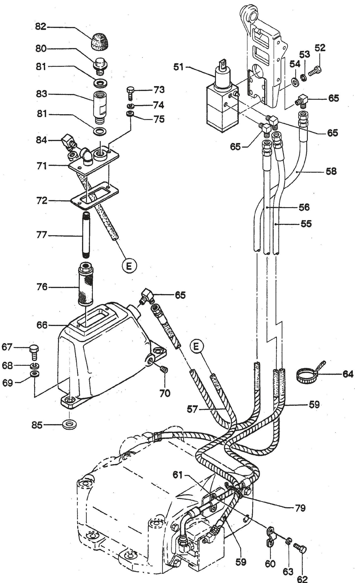 MVH402DSB Hydraulic System Assembly Parts