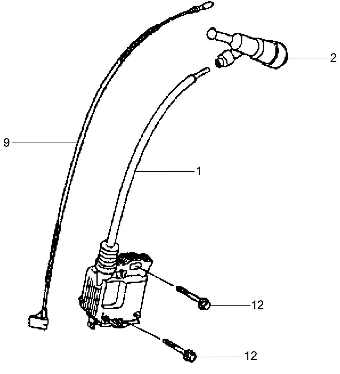 MVC82VH/VHW Honda GX160 Series Engine Ignition Coil Assembly Parts