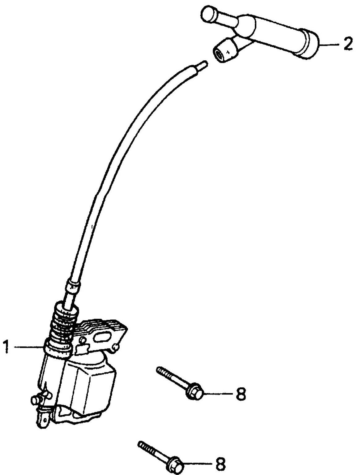 MVC64-VH/VHW Honda GX120U1SM12 Engine Ignition Coil Assembly Parts