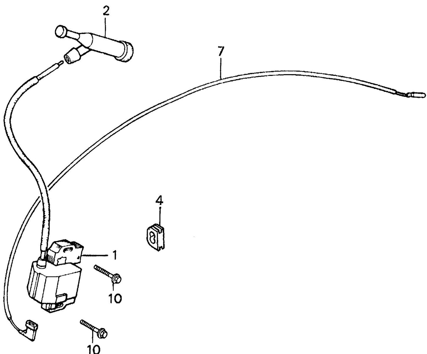 MVH304GHB Honda GX340K1SMX2 Ignition Coil Assembly Parts