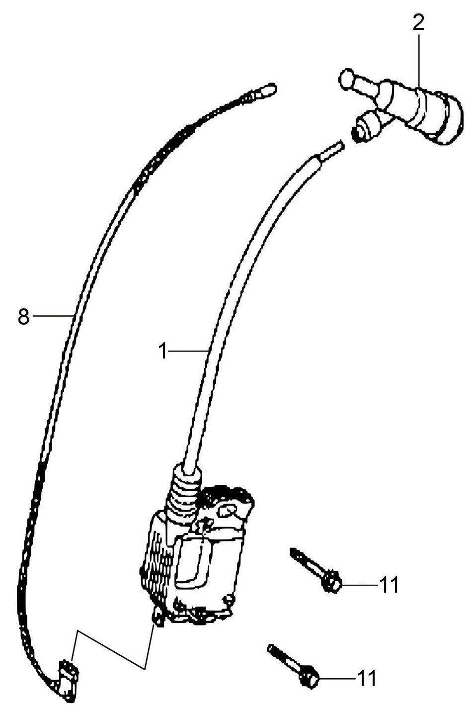 MVH158GH Honda GX200UT2SM14/SCM Engine Ignition Coil Assembly Parts