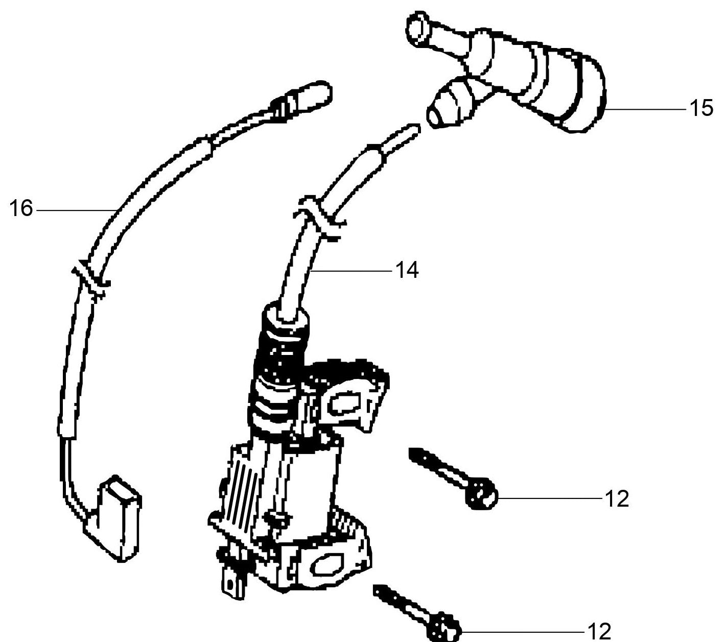 MVH128GH Honda GX160UT2SCM Ignition Coil Assembly Parts