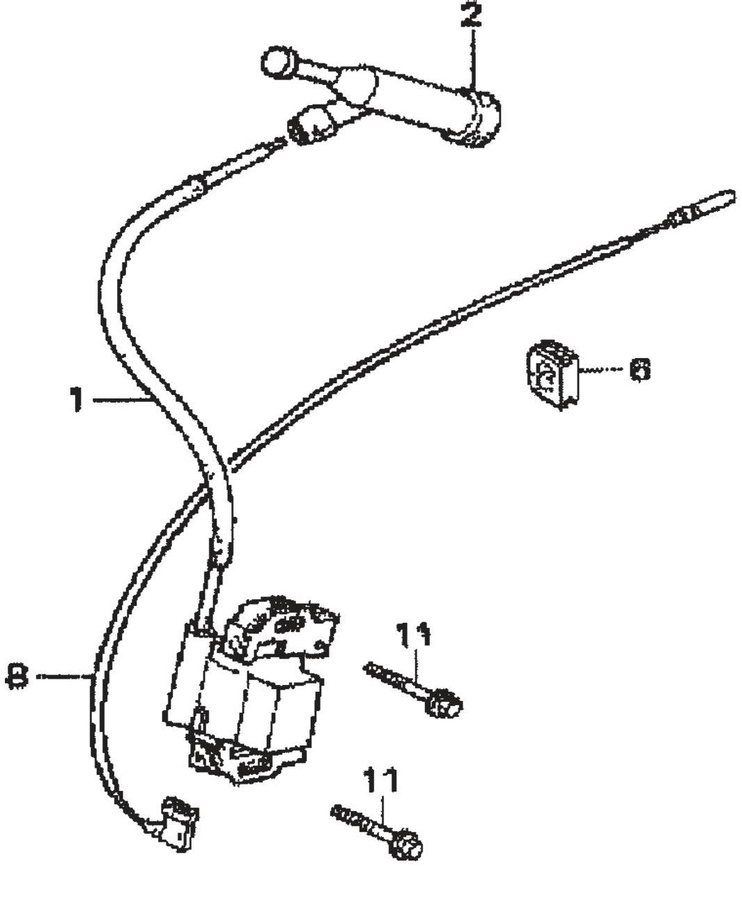 QP301TH HONDA GX240K1PA2 ENGINE Ignition Coil Assembly Parts By Multiquip