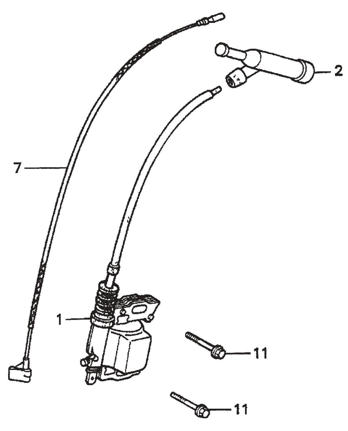 MVC80VH/VHW Ignition Coil Assembly Parts