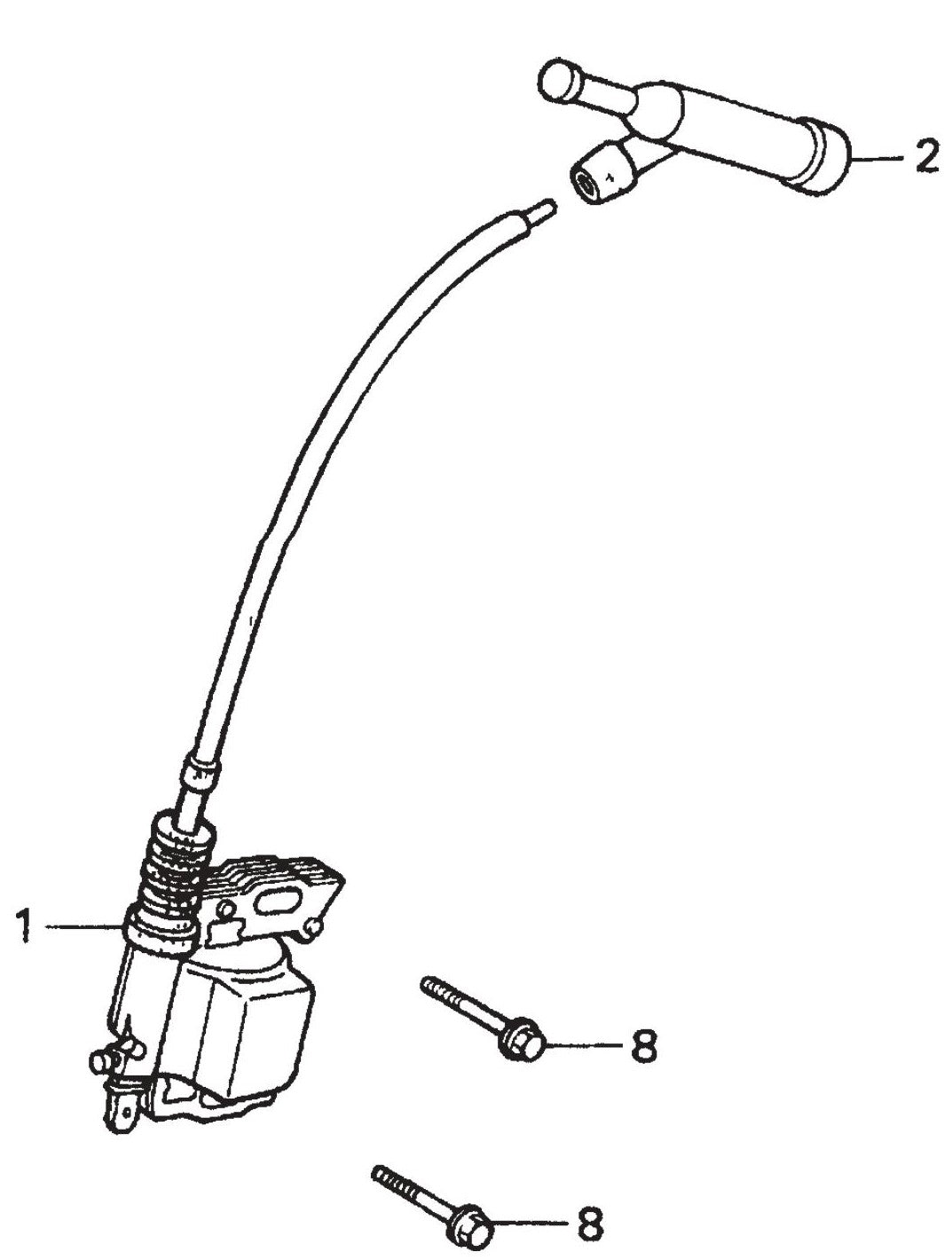 MVHR60HW HONDA GX120K1SM12  Ignition Coil Assembly Parts