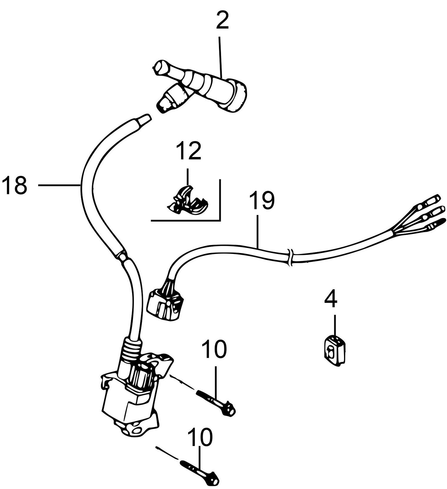 MVH308GH Honda GX270UT2SCM Ignition Coil Assembly Parts