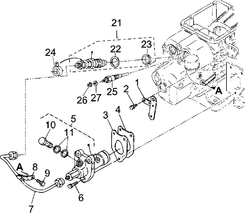 Injection Pump Assembly Parts For MRH601DS KUBOTA EA330 Engine Vibratory Rollers By Multiquip