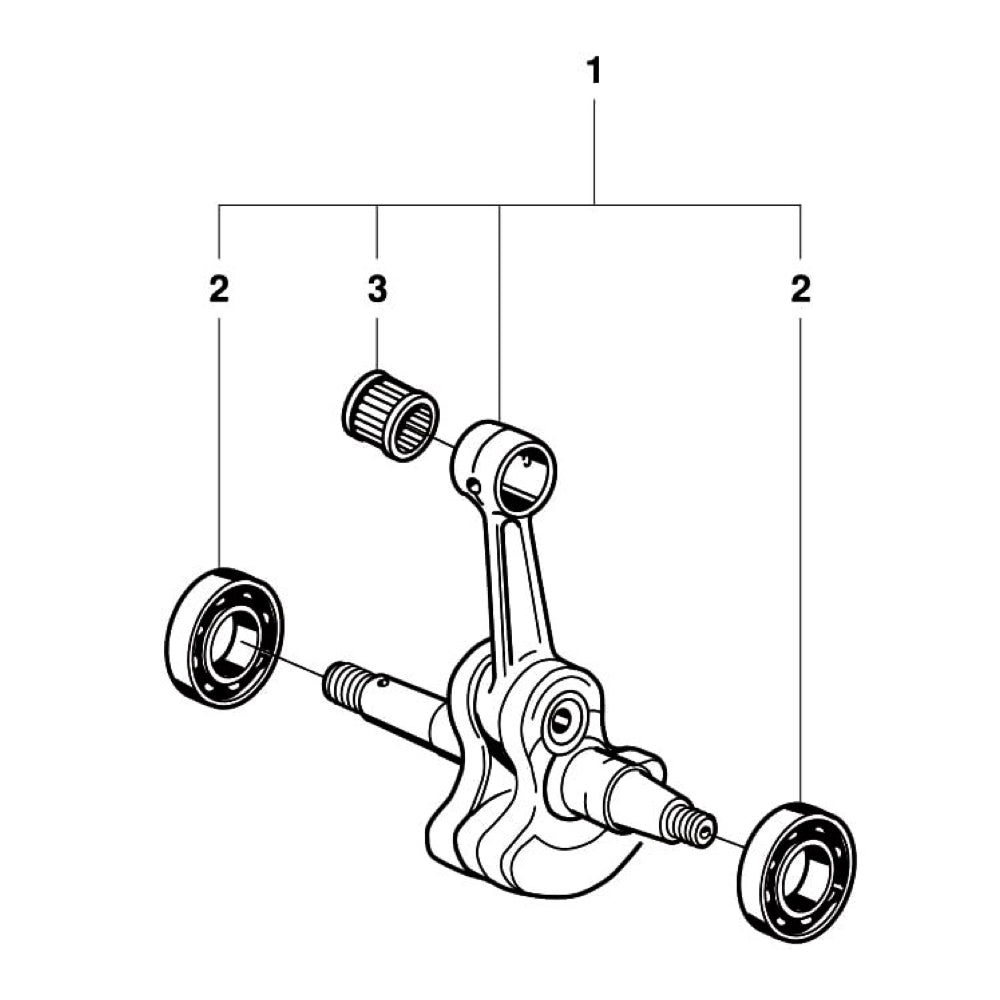 K950 Crankshaft Assembly Parts