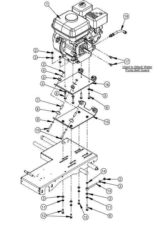 CC500 MXL2 Lifan 6.5HP Engine Assembly Parts