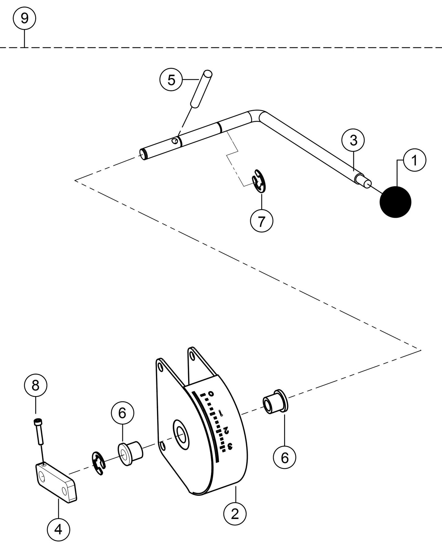 SP1G Lowering Assembly Parts