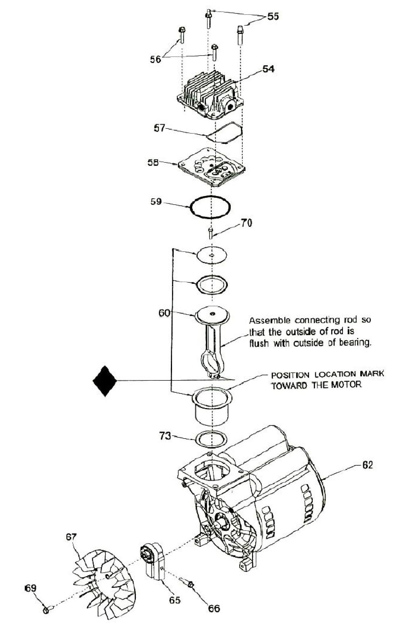 MAC2200 Pump/Motor Assembly Parts