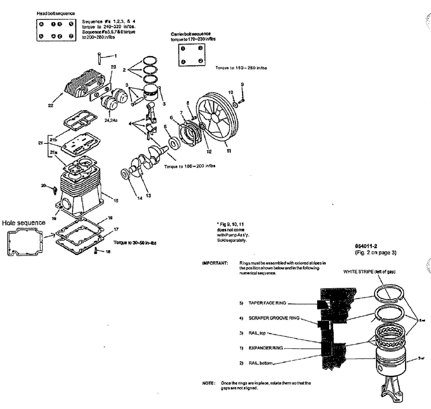 MAC6000 Pump Assembly Parts