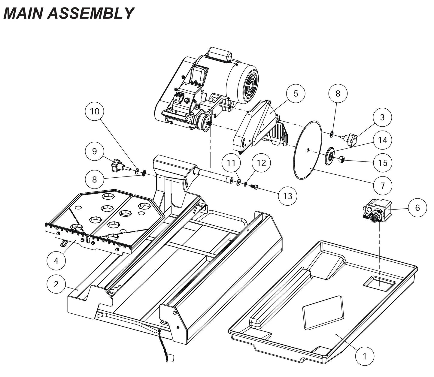 CC1000T Main Assembly