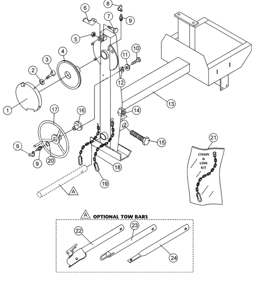 Main Frame Assembly Parts By MBW