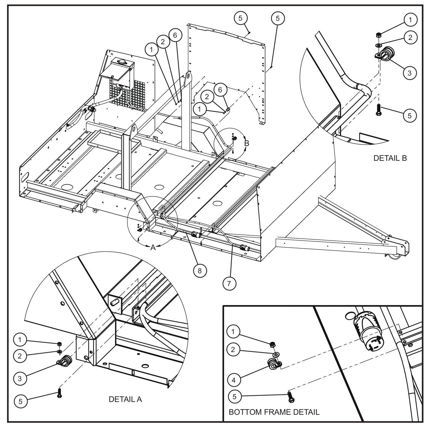 Outlet Box Group (3 of 3) Assembly Parts for MAXI-HEAT MH500iQ (0001MH16 TO 9999MH16) by allmand