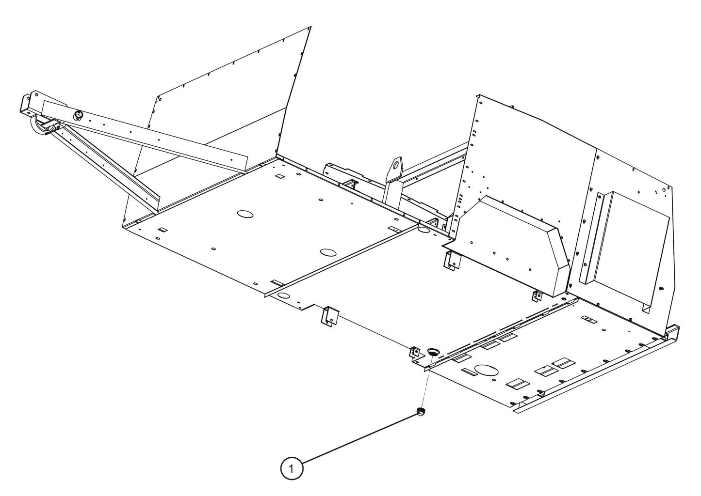 Trailer Base FCS Group (6 of 6) Assembly Parts for MAXI-HEAT MH500iQ (0001MH16 TO 9999MH16) by allmand