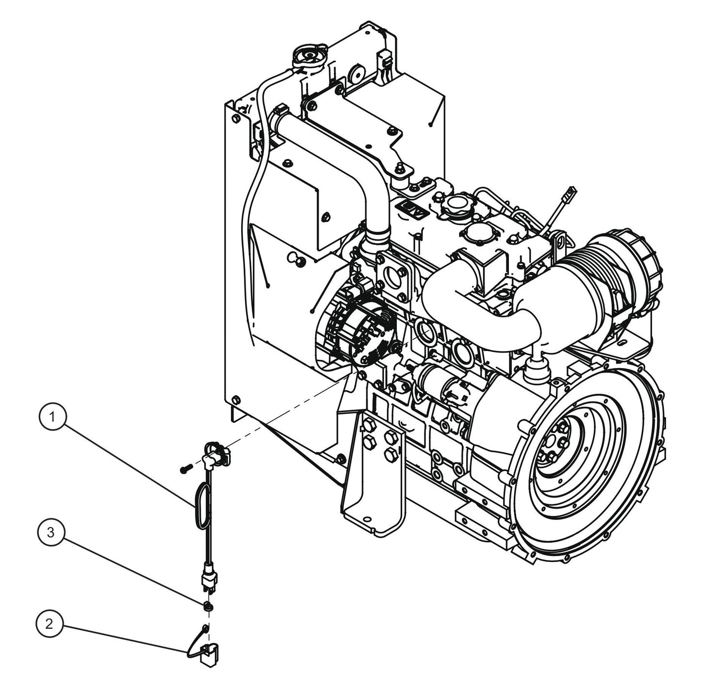 CAT C1.5 Block Heater Assembly Parts for MAXI-HEAT MH500iQ (0001MH16 TO 9999MH16) by allmand