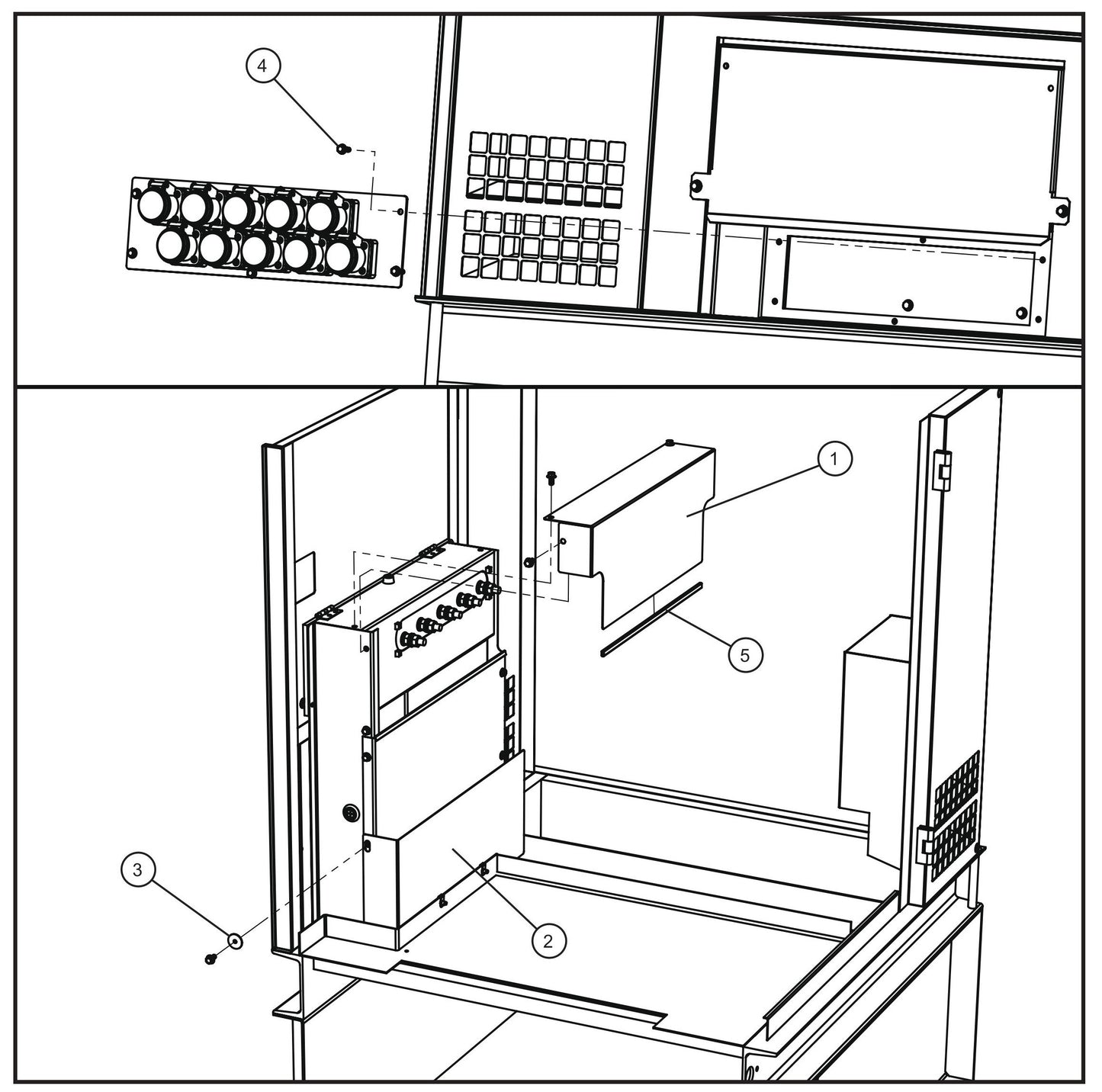 Cam Lock Group (2 of 2) Assembly Parts for MAXI-POWER 150 (T3) (27-000001 TO 27-000099) by Allmand