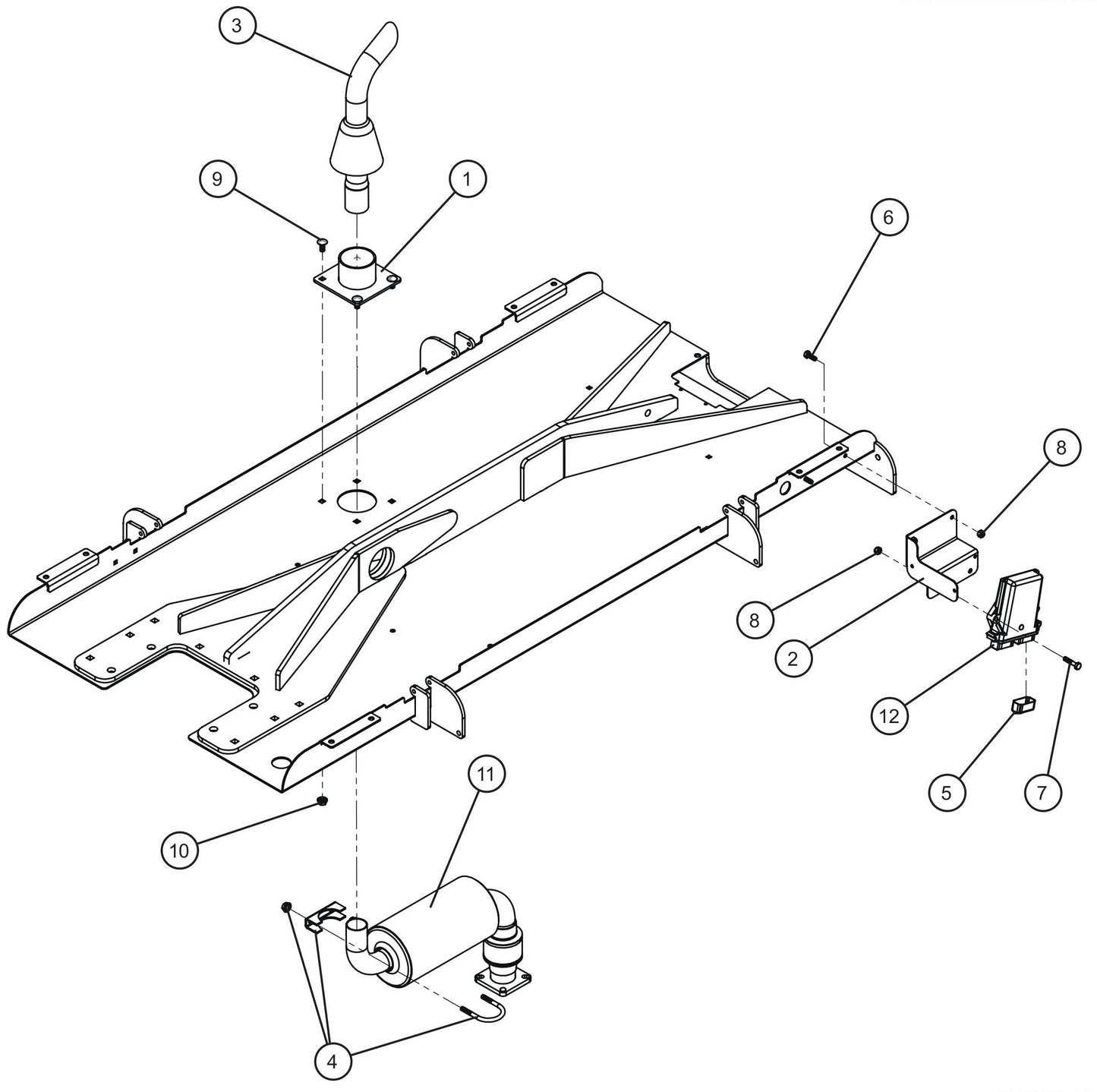 CAT C1.5 Turbo Engine Assembly Group (4 of 4) Parts for MAXI-POWER 15XR (MP15XR) (44-000001 TO 44-999999) by Allmand