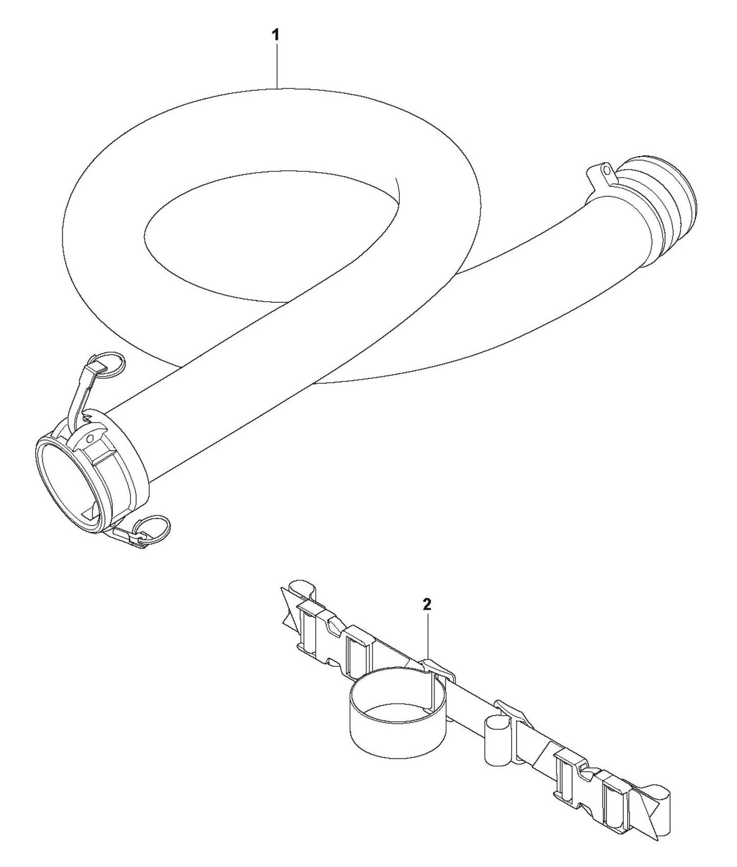 PG 830 RC Misc Spare Assembly Parts by Husqvarna